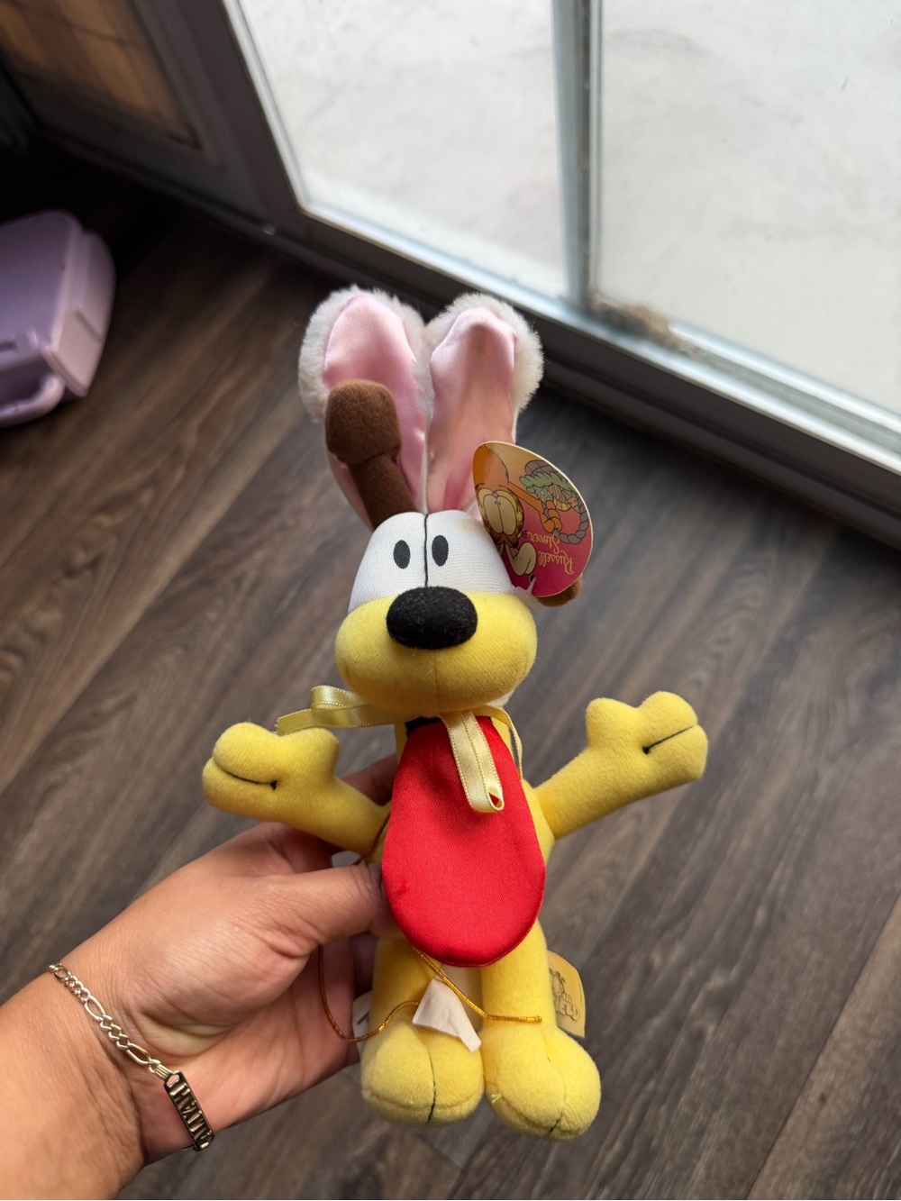 vintage odie Bunny Plush